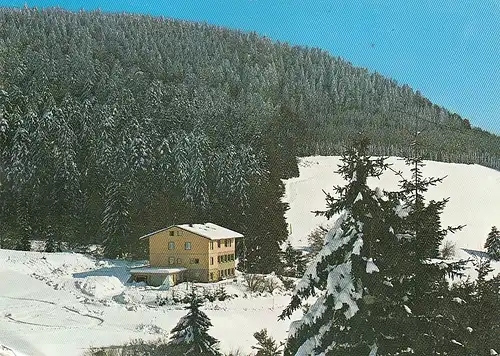 Gersbach, Naturfreundehaus Gersbacher Hörnle glum 1970? E1857