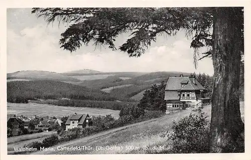 Catterfeld/Thür. Wald Panorama Waldheim Maria ngl 158.407