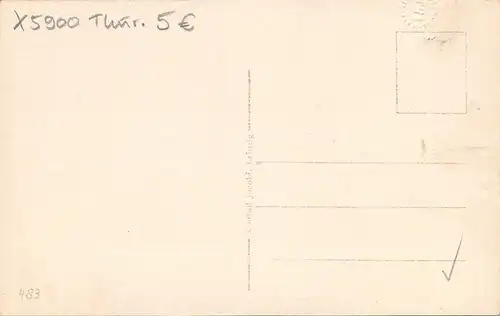 Eisenach - Wartburg Die Lutherstube ngl 158.421