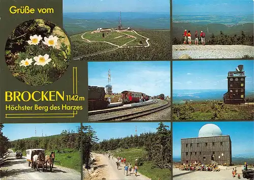 Brocken (Harz) - 7 Ansichten ngl 158.467