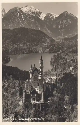 Schloss Neuschwanstein und Alpsee ngl E0559