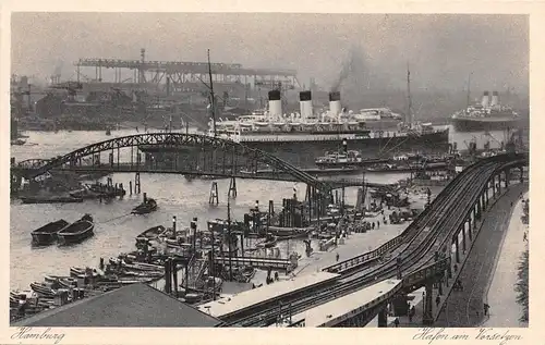 Hamburg Hafen am Vorsetzen ngl 161.848