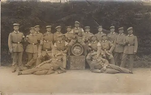 Soldaten-Gruppenbild 1913 gl1913 E0622