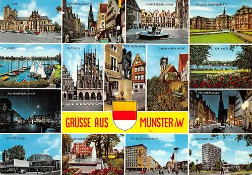 Münster Mehrbildkarte gl1971 156.767