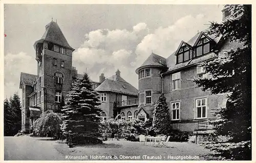 Kuranstalt Hohemark bei Oberursel (Taunus) Hauptgebäude ngl 158.622