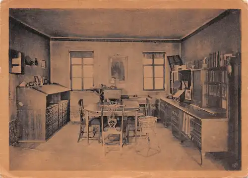 Weimar Goethe-Nationalmuseum Arbeitszimmer ngl 157.934