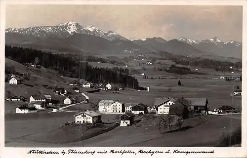 Neukirchen bei Teisendorf mit Hochfelln Hochgern u. Kampenwand ngl 159.188