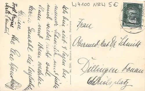 Duisburg Kaiser Wilhelm-Denkmal auf dem Kaiserberg gl1928 159.222