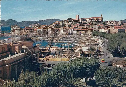 La Côte d'Azur, Cannes, Le Port ngl D9918