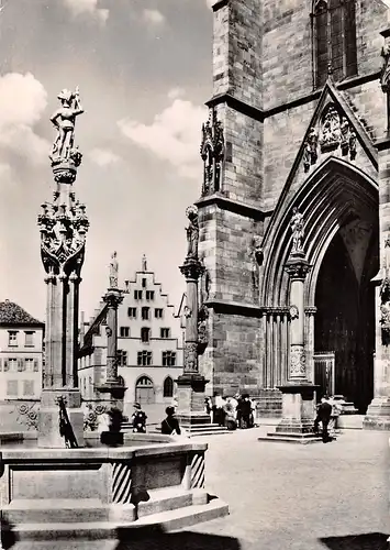 Freiburg i.Br. Münsterportal gl1958 156.908