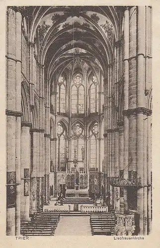 Trier a.d.Mosel, Liebfrauenkirche innen gl1924 E0536