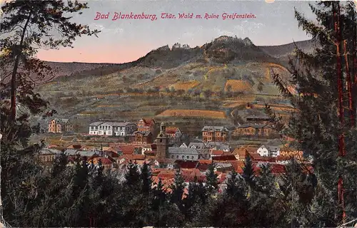 Bad Blankenburg mit Ruine Greifenstein ngl 162.570