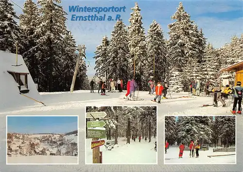 Ernstthal am Rennsteig - Wintersport Mehrbildkarte ngl 157.957