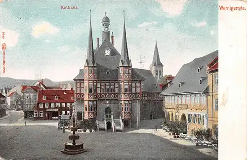Wernigerode Rathaus ngl 158.750