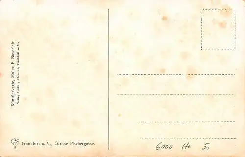 Frankfurt a.M. Große Fischergasse ngl 161.988