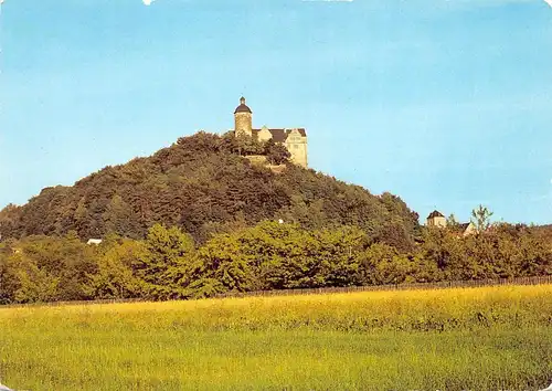 Ranis in Thüringen - Blick zur Burg ngl 157.987