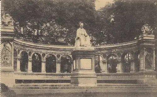 Valenciennes, Monument Froissart feldpgl1917 E0670