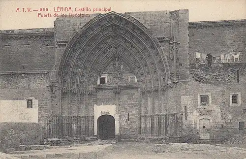 Lérida, Castillo principal, Puerto de los Apóstoles ngl E0686