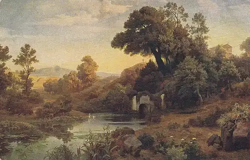 WILHELM SCHIRMER Die Grotte der Egeria gl1920 E0793