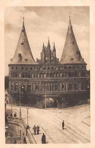 Lübeck - Holstentor gl1925 159.361