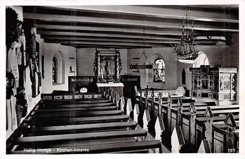 Hallig Hooge - Kircheninneres ngl 159.364