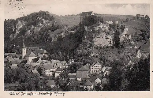 Pottenstein, Fränk.Schweiz gl1942 D9762