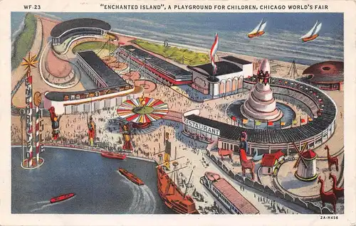 Chicago World's Fair, Enchanted Island a playground for children ngl 158.681