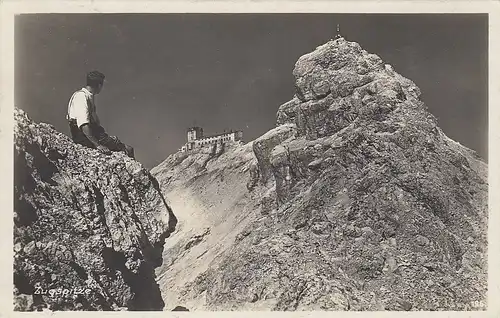 Blick auf die Zugspitze gl1931 E0873