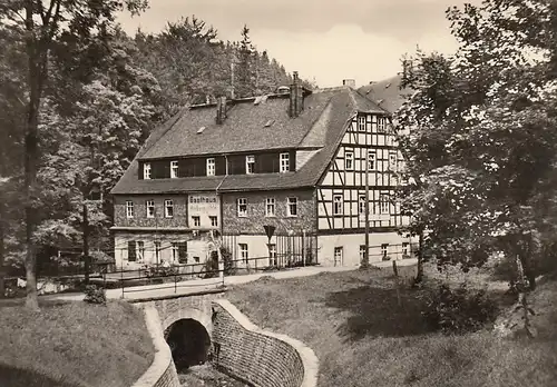 Wolkenstein i.Erzgeb. Gasthaus Hüttenmühle ngl E2254