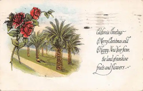 California Greetings A Merry Christmas... gl1925 158.691