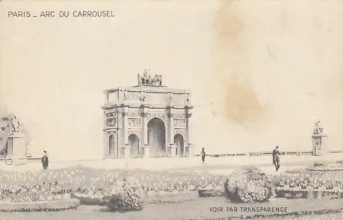 Paris. Arc Du Carrousel ngl E0924