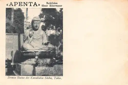 Japan Tokyo - Bronze Statue des Kanabutsu Shiba ngl 160.435