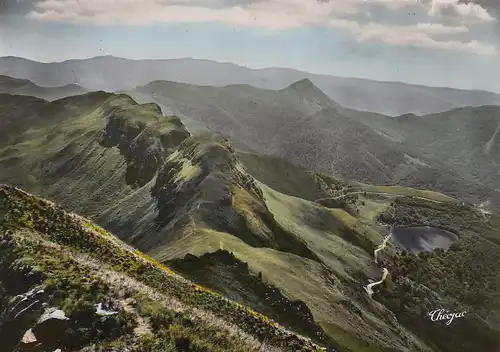 Cantal, Cirque de Mandailles vu du Puy Mary ngl E0121