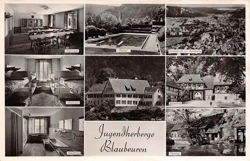 Blaubeuren Jugendherberge Teilansichten gl1953 157.717