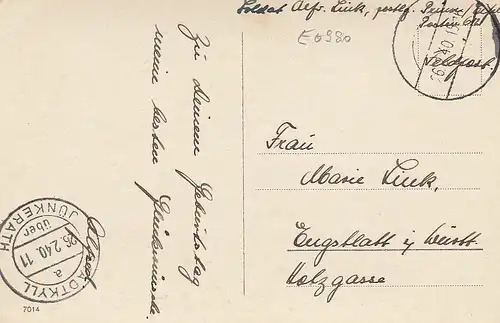 Geburtstag-Wünsche mit Maiglöckchen feldpgl1940 E0980