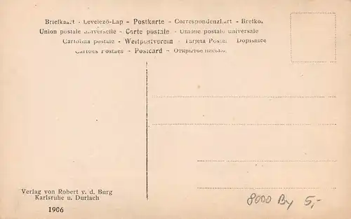 München Schulhausportal Columbusstr. Erbaut v. Prof. Hocheder Nr.165 ngl 162.907