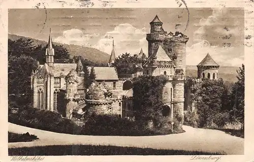 Kassel - Wilhelmshöhe Löwenburg gl1924 159.424