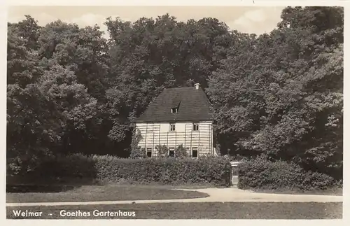 Weimar Goethe's Gartenhaus ngl E2380