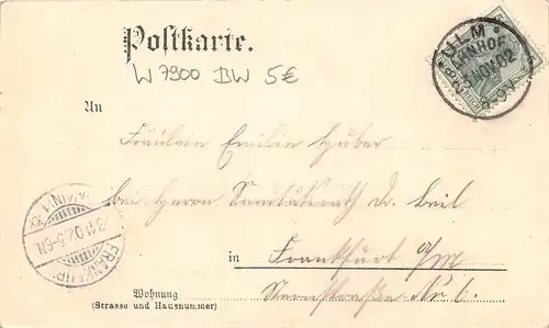 Ulm a.D. Stadtansicht mit Münster gl1902 157.741