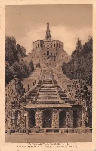 Kassel - Wilhelmshöhe Kaskaden mit Herkulesdenkmal gl19? 163.607