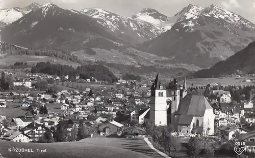 Kitzbühel in Tirol Panorama glum 1960? E0916