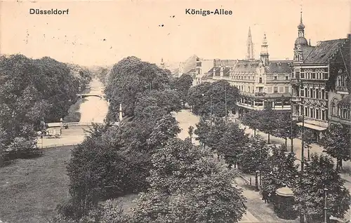 Düsseldorf Königs-Allee gl1913 163.622
