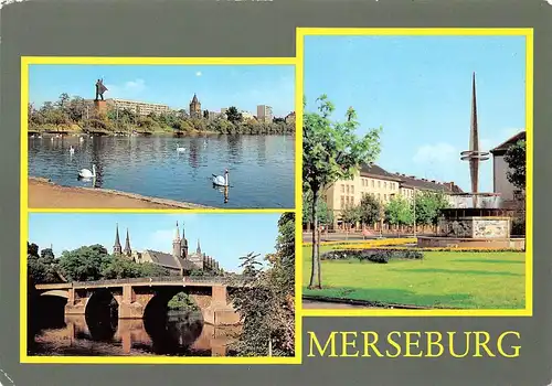 Merseburg Teilansichten Mehrbildkarte ngl 158.865