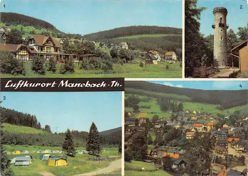 Manebach in Thüringen Teilansichten ngl 158.825