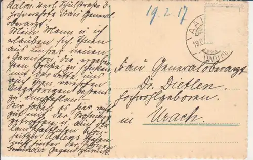 Aalen - Partie bei katholischer Kirche gl1917 224.189