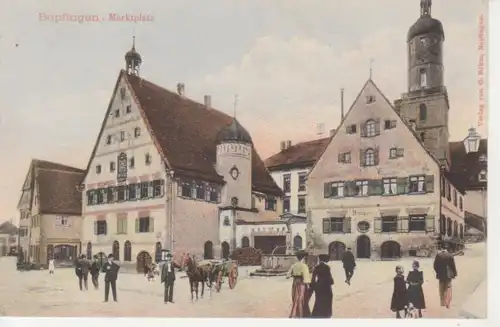 Bopfingen - Marktplatz gl1910 224.198