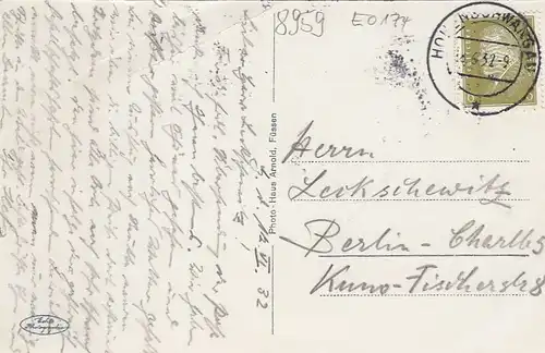 Schloss Neuschwanstein gl1932 E0174