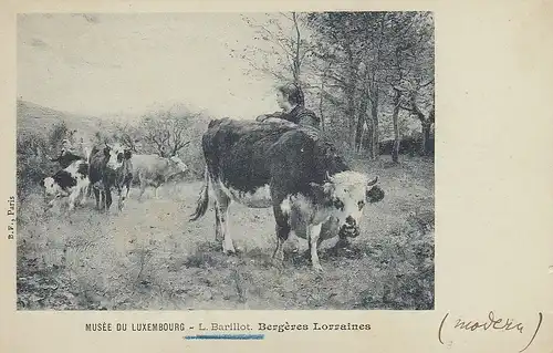 L.BARILLOT Bergères Lorraines ngl E1403