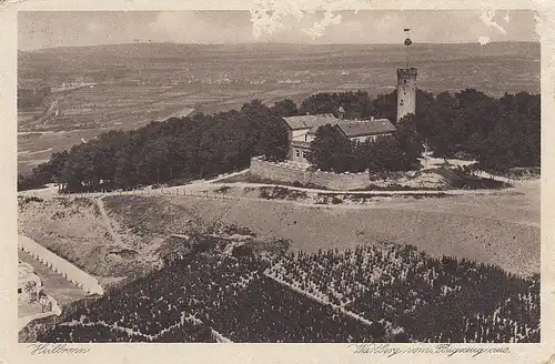 Heilbronn a.N. , Wartberg vom Flugzeug aus gesehen gl1930 E1033