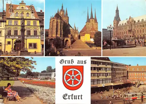 Erfurt Teilansichten gl1985 158.988